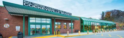 Cockeysville library branch building