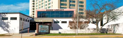 Essex library branch building