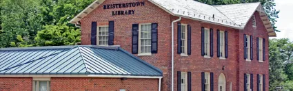 Reisterstown library branch building