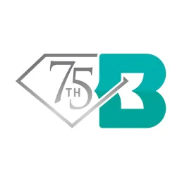 logo for the 75th anniversary of Baltimore County Public Library