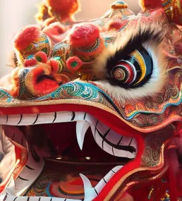 photo of a Chinese dragon