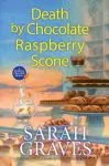 Death by Chocolate Raspberry Scone - Sarah Graves book cover