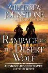 The cover of the book Rampage of the Desert Wolf