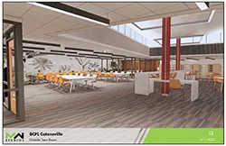 computer rendering of the future Catonsville update
